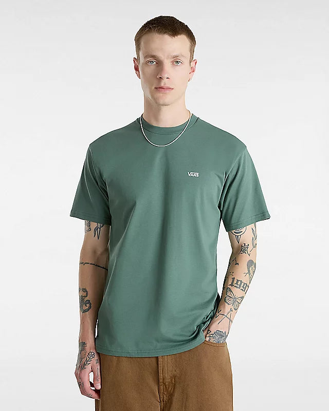 Vans Mn left logo T-shirt short sleeve forest green