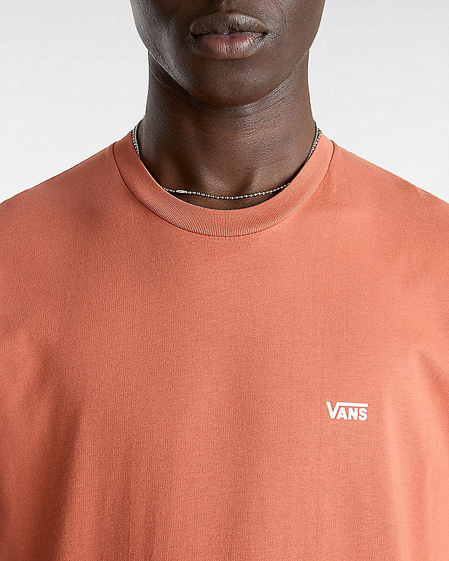 Vans left chest logo T-Shirt orange