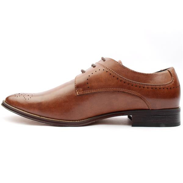 Goor 176 Laced Shoe - Dark Tan