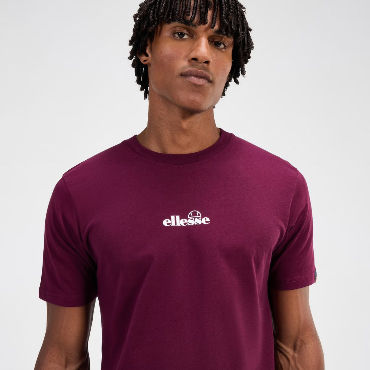 Ellesse Ollio Tee Burgundy