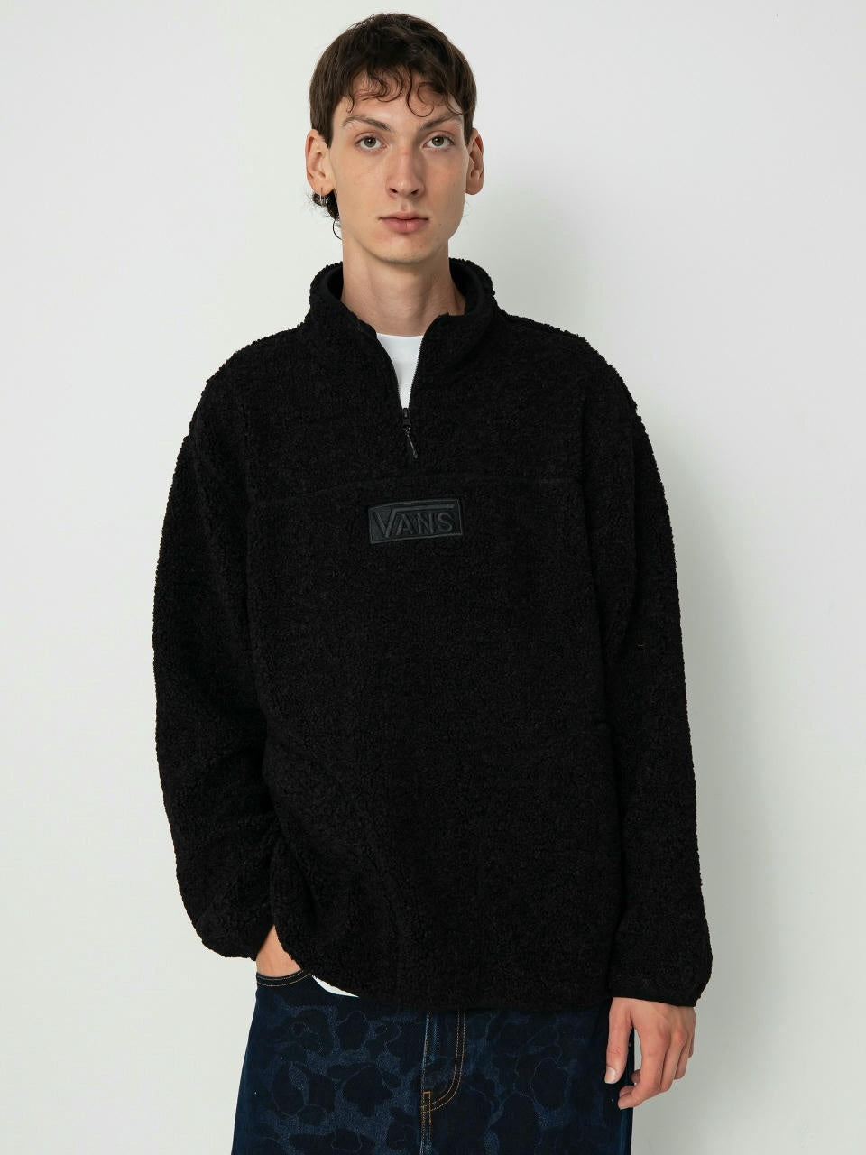 Vans Boxed Sherpa Qzip Fleece - black (black)