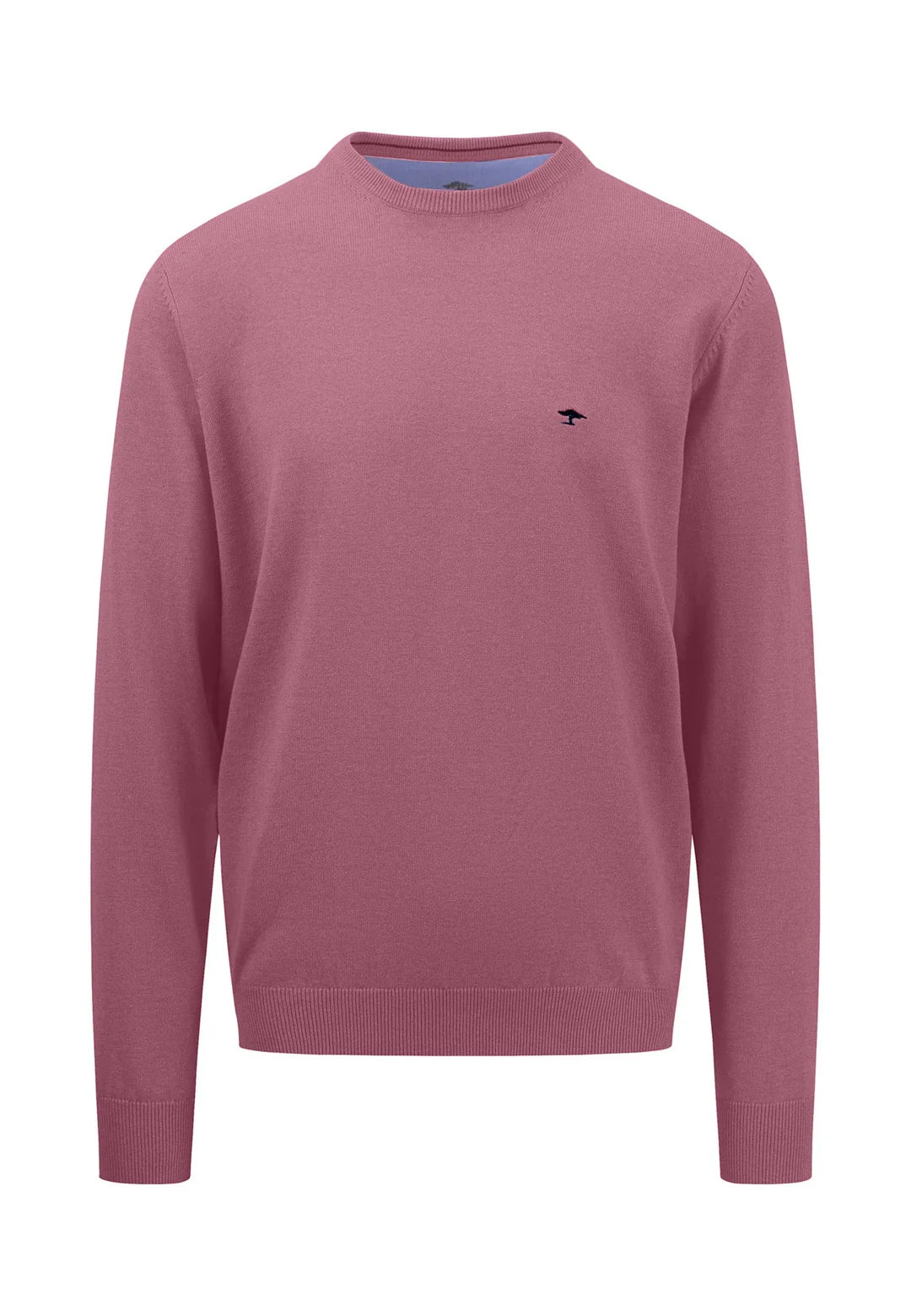 FYNCH HATTON Knitwear O-Neck Superfine Jumper Plae Blush