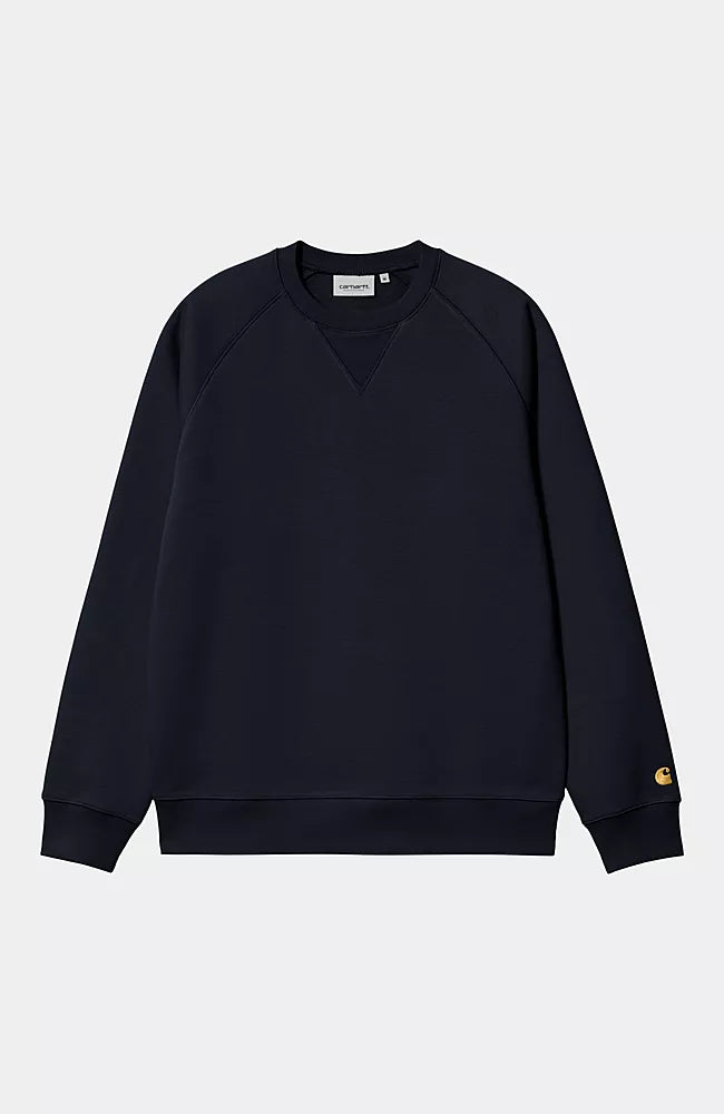 Carhartt Chase Navy /Gold logoSweat