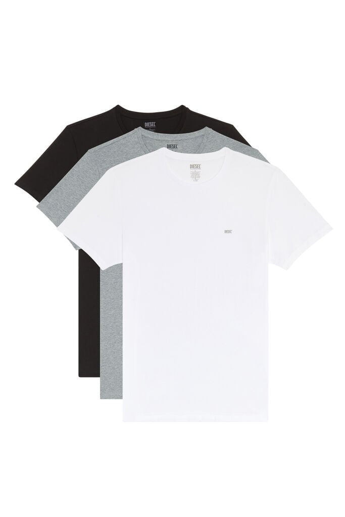 Diesel Umtee-Jackthreepack T-Shirts Grey/White/Black