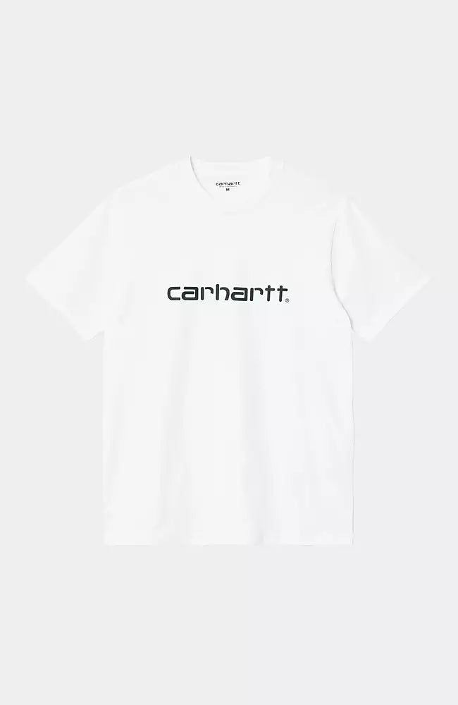 Carhartt SS script T-Shirt White