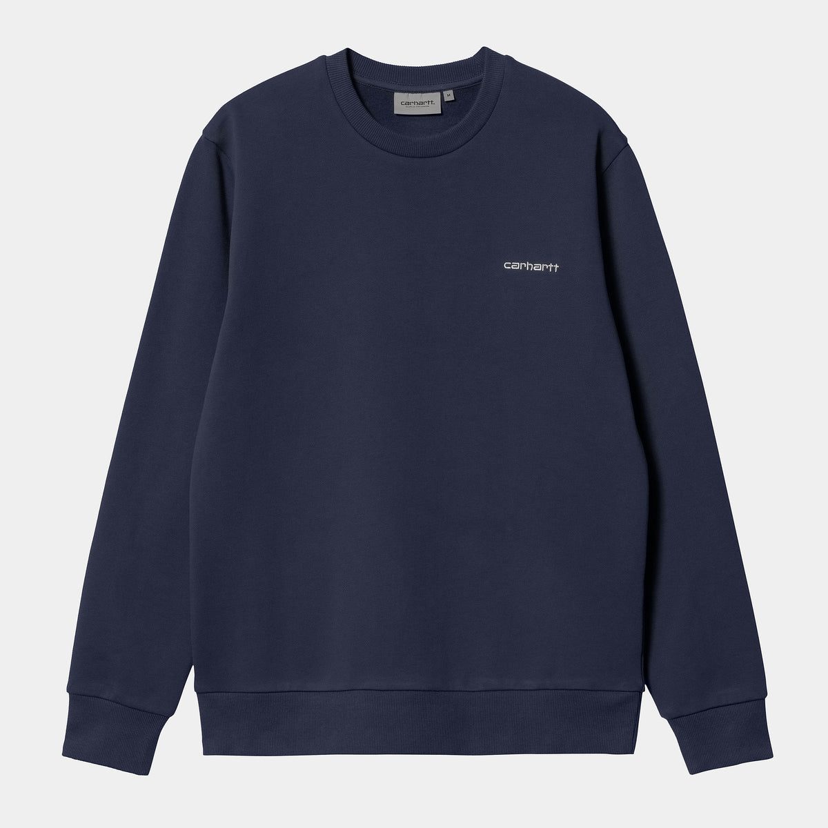 Carhartt WIP Script Embroidery Sweat Blue