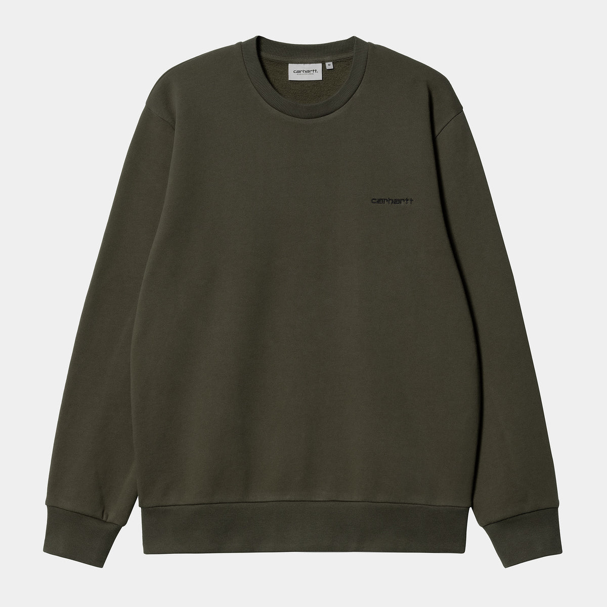 Carhartt WIP Script Embroidery Sweat Cypress