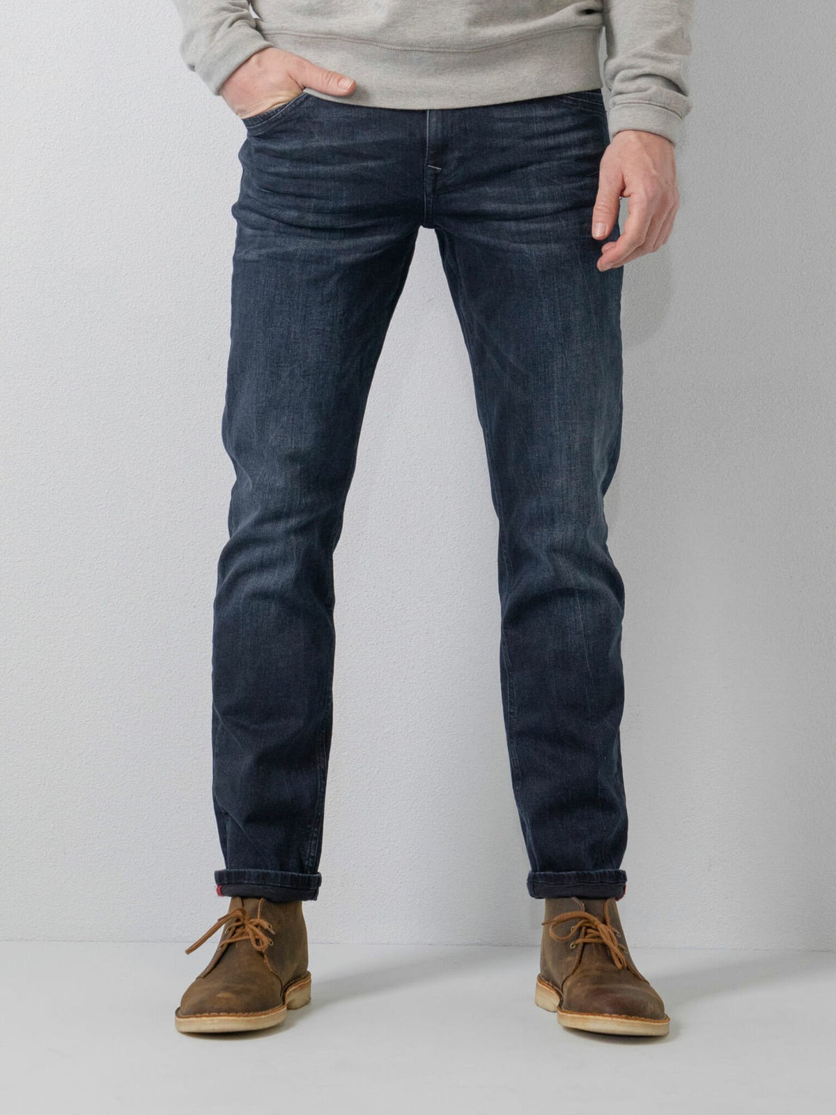 PETROL JEANS  SEHAM SLIM FIT 5812 BLUE / BLACK