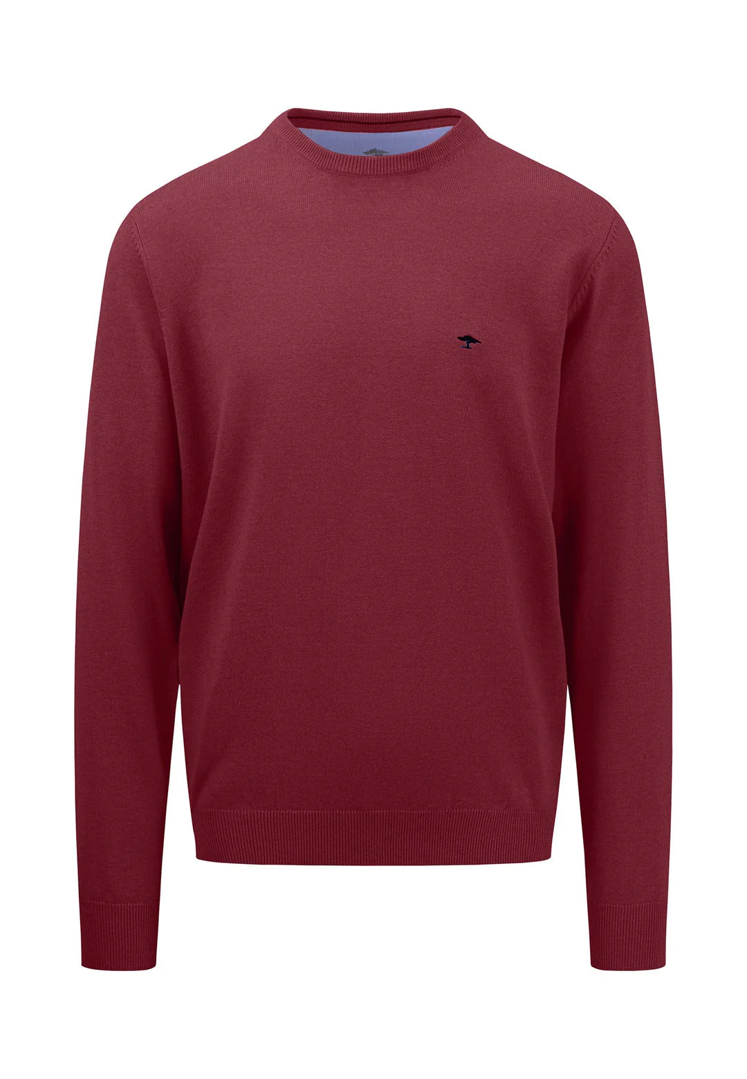 Fynch Hatton knitwear O-Neck jumper Ruby Red