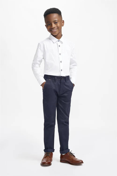 House of Cavani Boys Dakota Chinos Navy