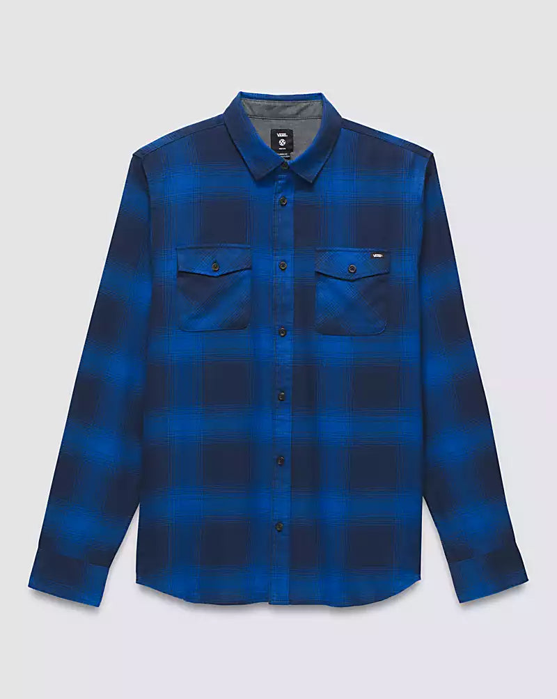 Vans Monterey Long Sleeve Shirt Blue/Black